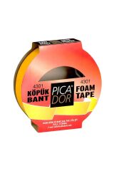 Çift Taraflı Köpük Bant 19mmx5m Askılı (KO002)