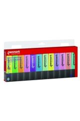 Fosforlu Kalem 12 Li Karışık Renk 6 Pastel 6 Neon /