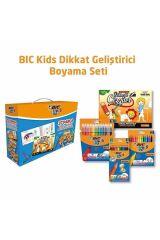 Kids 37 Parça Dikkat Geliştirici Boyama Seti
